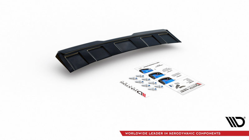 Maxton rear splitter til Skoda Kodiaq RS Mk1 / Mk1 Facelift – blank sort – billede 6 af 6