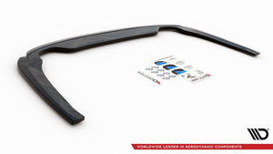 Maxton rear splitter til Skoda Octavia Mk4 – blank sort – billede 6 af 8