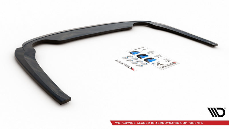 Maxton rear splitter til Skoda Octavia Mk4 – blank sort – billede 6 af 8