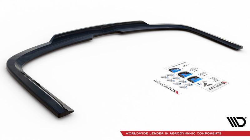 Maxton rear splitter til Volkswagen Caddy Long Mk3 Facelift – blank sort – billede 5 af 5