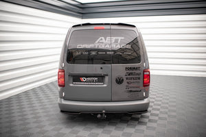 Maxton rear splitter til Volkswagen Caddy Long Mk3 Facelift – blank sort – billede 1 af 5