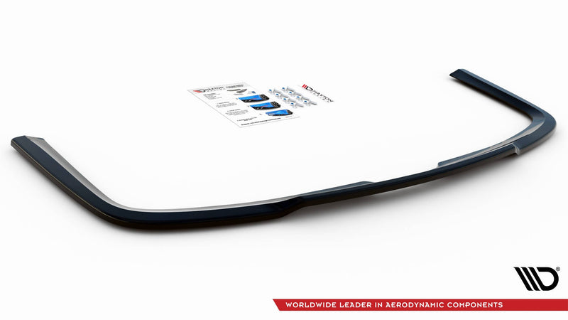 Maxton rear splitter til Volkswagen Caddy Long Mk3 Facelift – blank sort – billede 4 af 5