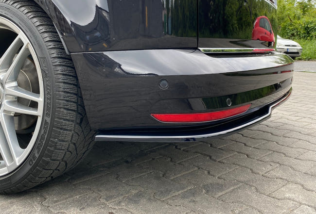 Maxton rear splitter til Volkswagen Caddy Mk. 4 – blank sort – billede 2 af 4