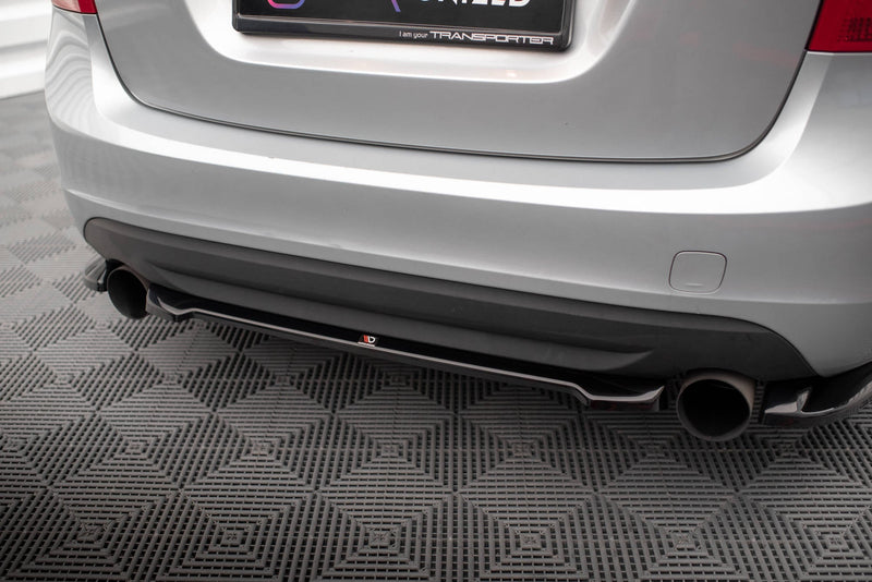 Maxton rear splitter til Volvo S60 Mk2 – blank sort – billede 2 af 6