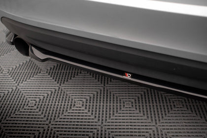 Maxton rear splitter til Volvo S60 Mk2 – blank sort – billede 3 af 6