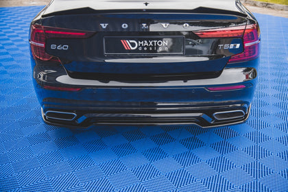 Maxton rear splitter til Volvo S60/V60 R-Design Mk3 – blank sort – billede 1 af 7