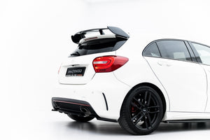 Maxton rear splitter til Mercedes-Benz W176 AMG-LINE – blank sort – billede 2 af 6