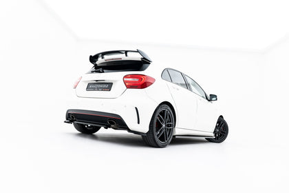 Maxton rear splitter til Mercedes-Benz W176 AMG-LINE – blank sort – billede 4 af 6