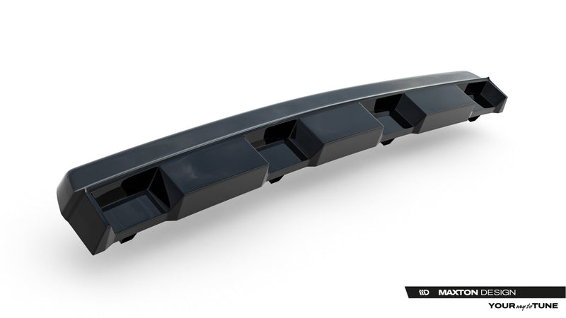Maxton rear splitter til Mercedes-Benz W176 AMG-LINE – blank sort – billede 6 af 6