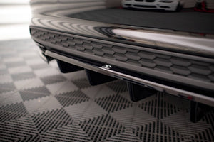 Maxton rear splitter til Audi A3 S-Line Sedan 8Y – blank sort – billede 3 af 7