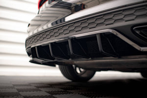 Maxton rear splitter til Audi A3 S-Line Sedan 8Y – blank sort – billede 4 af 7