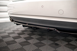 Maxton rear splitter til Audi A5 Coupe 8T Facelift – blank sort – billede 4 af 7