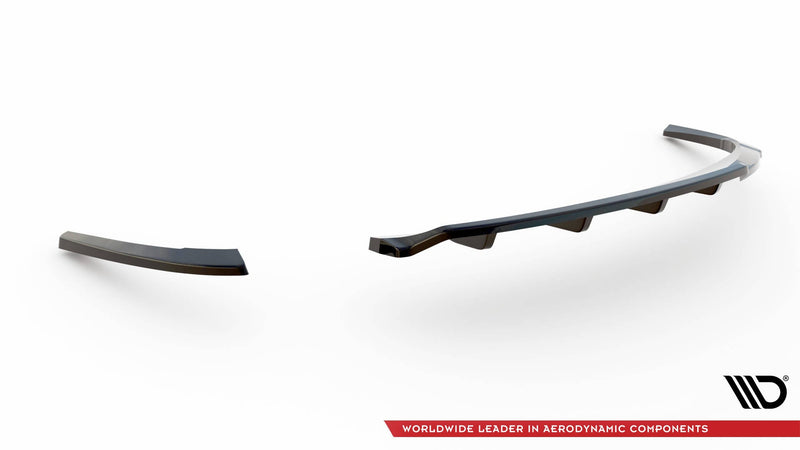 Maxton rear splitter til Audi A5 Coupe 8T Facelift – blank sort – billede 6 af 7