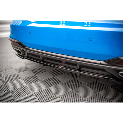 Maxton rear splitter til Audi A5 S-Line F5 Facelift – blank sort – billede 4 af 6
