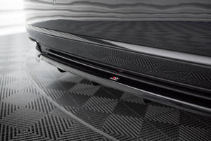 Maxton rear splitter til Audi A8 D4 Facelift – blank sort – billede 3 af 6
