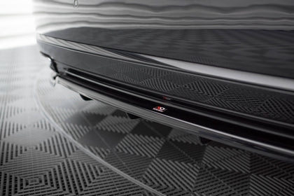 Maxton rear splitter til Audi A8 D4 Facelift – blank sort – billede 3 af 6
