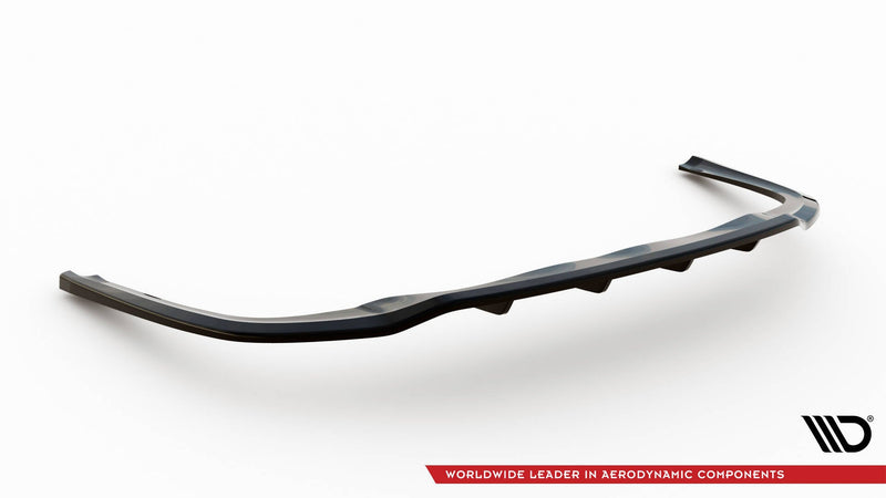 Maxton rear splitter til Audi A8 D4 Facelift – blank sort – billede 5 af 6