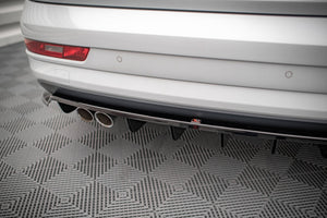 Maxton rear splitter til Audi Q3 Sport 8U Facelift – blank sort – billede 3 af 6