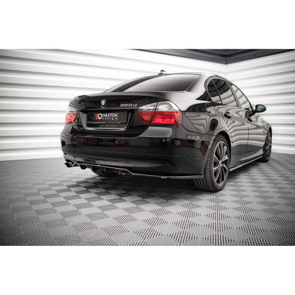 Maxton rear splitter til BMW 3 Sedan E90/E91 – blank sort – billede 3 af 5