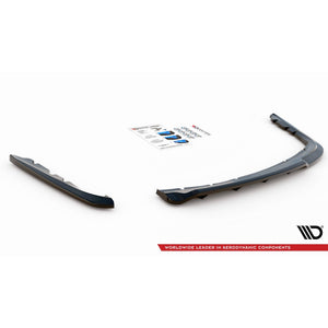 Maxton rear splitter til BMW 3 Sedan E90/E91 – blank sort – billede 4 af 5