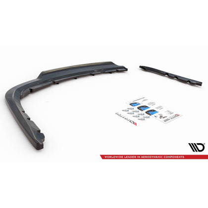 Maxton rear splitter til BMW 3 Sedan E90/E91 – blank sort – billede 5 af 5