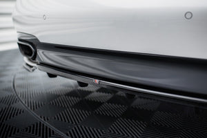 Maxton rear splitter til BMW 7 M-Pack G11 /G12 – blank sort – billede 4 af 6