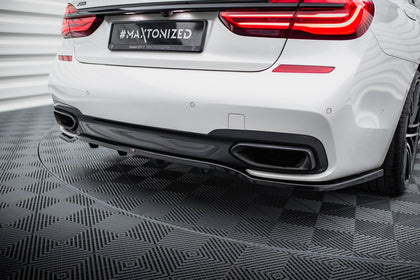Maxton rear splitter til BMW 7 M-Pack G11 /G12 – blank sort – billede 1 af 6