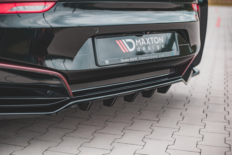 Maxton rear splitter til BMW i8 – blank sort – billede 2 af 9