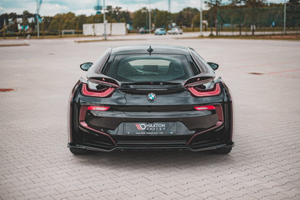 Maxton rear splitter til BMW i8 – blank sort – billede 5 af 9