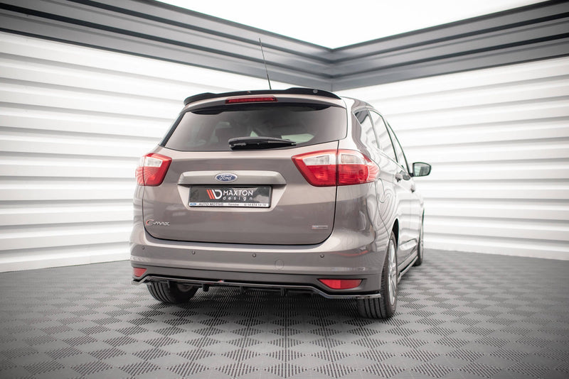 Maxton rear splitter til Ford C-Max Mk2 – blank sort – billede 4 af 7
