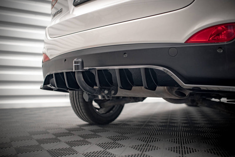 Maxton rear splitter til Hyundai ix35 Mk1 – blank sort – billede 5 af 7