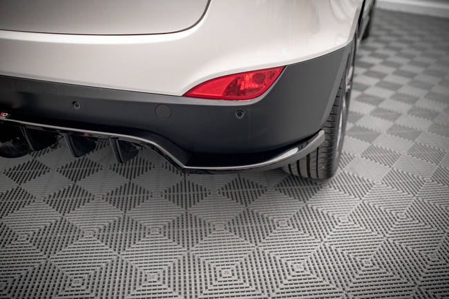Maxton rear splitter til Hyundai ix35 Mk1 – blank sort – billede 2 af 7