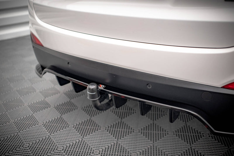 Maxton rear splitter til Hyundai ix35 Mk1 – blank sort – billede 4 af 7