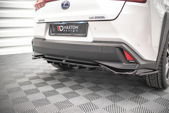 Maxton rear splitter til Lexus UX Mk1 – blank sort – billede 1 af 6