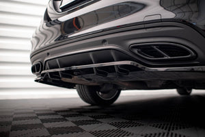 Maxton rear splitter til Mercedes-Benz C AMG-Line W205 Facelift – blank sort – billede 3 af 7