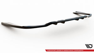 Maxton rear splitter til Mercedes-Benz C AMG-Line W205 Facelift – blank sort – billede 6 af 7