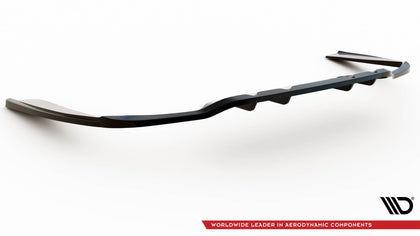 Maxton rear splitter til Mercedes-Benz C AMG-Line W205 Facelift – blank sort – billede 6 af 7