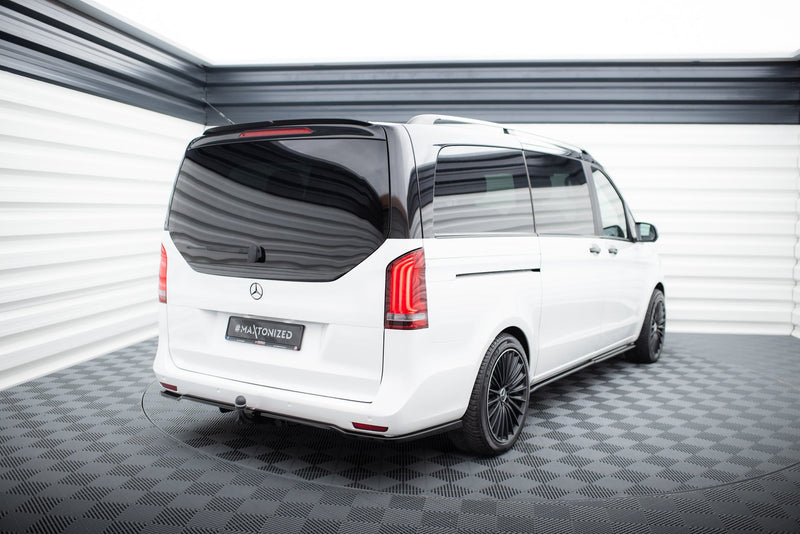 Maxton rear splitter til Mercedes-Benz Vito Extra Long W447 – blank sort – billede 1 af 7
