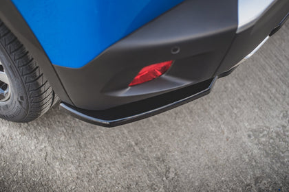 Maxton rear splitter til Peugeot 2008 Mk2 – blank sort – billede 2 af 8