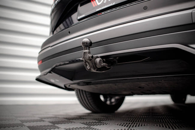 Maxton rear splitter til Skoda Enyaq iV – blank sort – billede 2 af 10