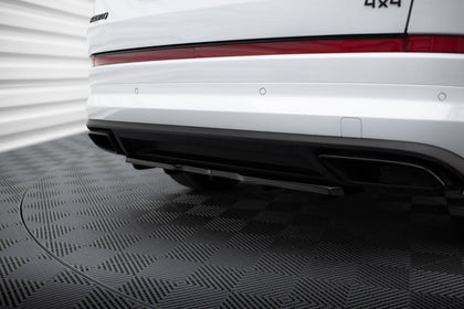 Maxton rear splitter til Skoda Kodiaq RS Mk1 / Mk1 Facelift – blank sort – billede 2 af 5