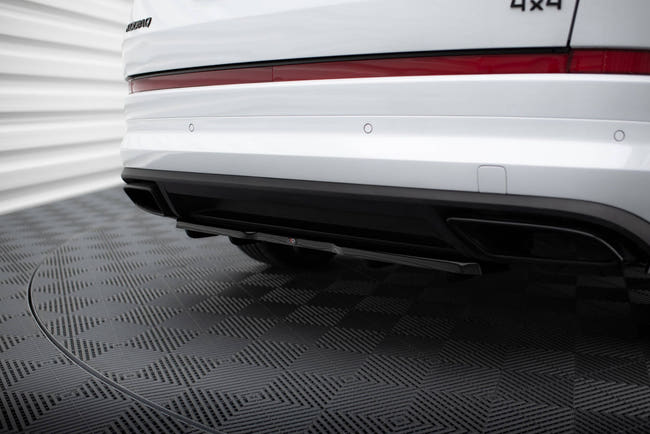 Maxton rear splitter til Skoda Kodiaq RS Mk1 / Mk1 Facelift – blank sort – billede 2 af 5
