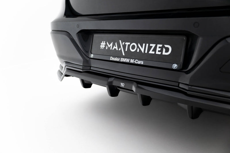 Maxton rear splitter til BMW 7 M-Pack G70 – blank sort – billede 3 af 7