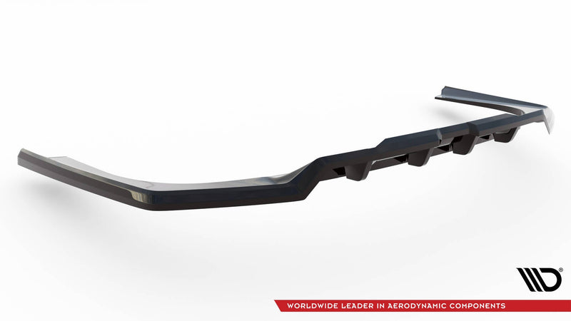 Maxton rear splitter til BMW 7 M-Pack G70 – blank sort – billede 5 af 7