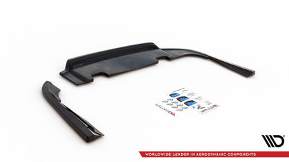 Maxton rear splitter til Volvo V90 Mk2 – blank sort – billede 4 af 5
