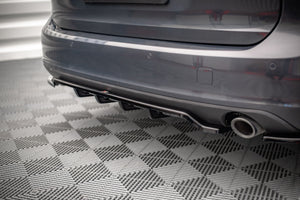 Maxton rear splitter til Volvo V90 Mk2 – blank sort – billede 1 af 5