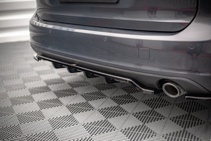 Maxton rear splitter til Volvo V90 Mk2 – blank sort – billede 1 af 5