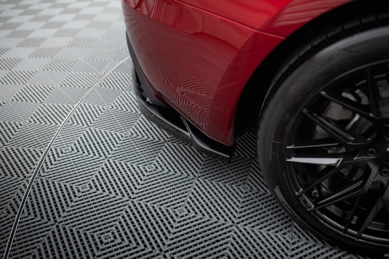 Maxton Rear Splitter (With Vertical Bars) V.1 Tesla Model 3 Project Highland (Facelift)