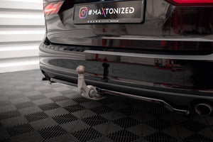 Maxton rear splitter til Volvo V90 Mk2 – blank sort – billede 3 af 7