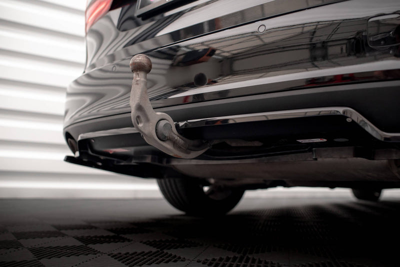 Maxton rear splitter til Volvo V90 Mk2 – blank sort – billede 4 af 7